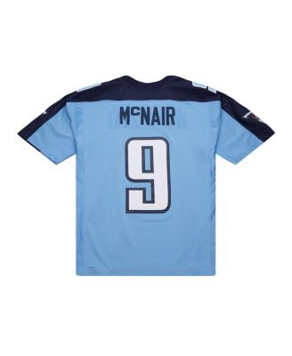 Men's Steve McNair Light Blue Tennessee Titans 2003 Legacy Replica Jersey