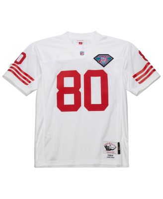 Men's Jerry Rice White San Francisco 49ers 1994 Authentic Throwback Retired Player Jersey