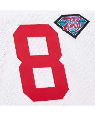 Men's Steve Young White San Francisco 49ers 1994 Authentic Throwback Retired Player Jersey