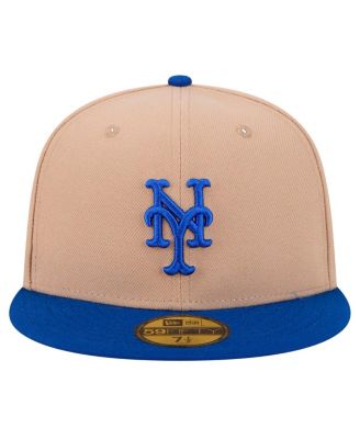 Men's Khaki New York Mets 59FIFTY Fitted Hat