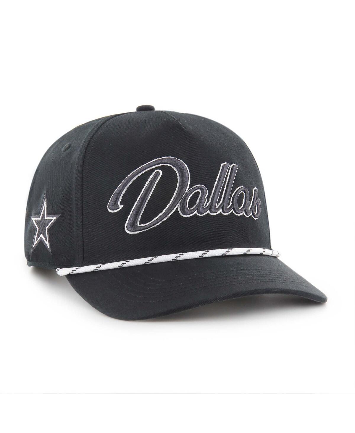 Shop 47 Brand Men's Black Dallas Cowboys Overhand Speckle Hitch Adjustable Hat
