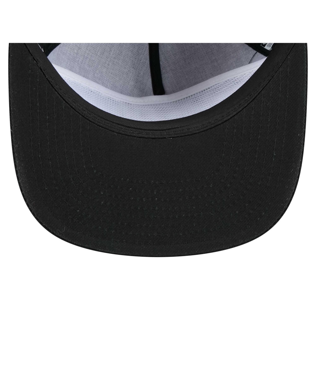 New Era Men's Black Cleveland Browns B-Dub Golfer Snapback Hat