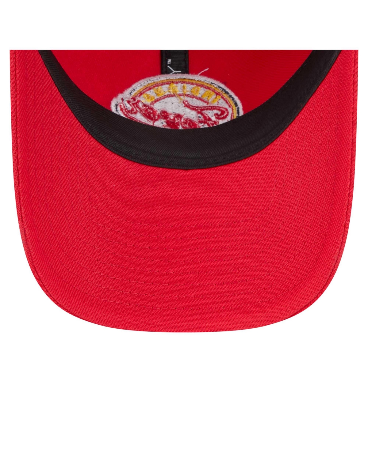 New Era Men's Caitlin Clark Red Indiana Fever Name Number Sidepatch 9twenty Adjustable Hat In Red