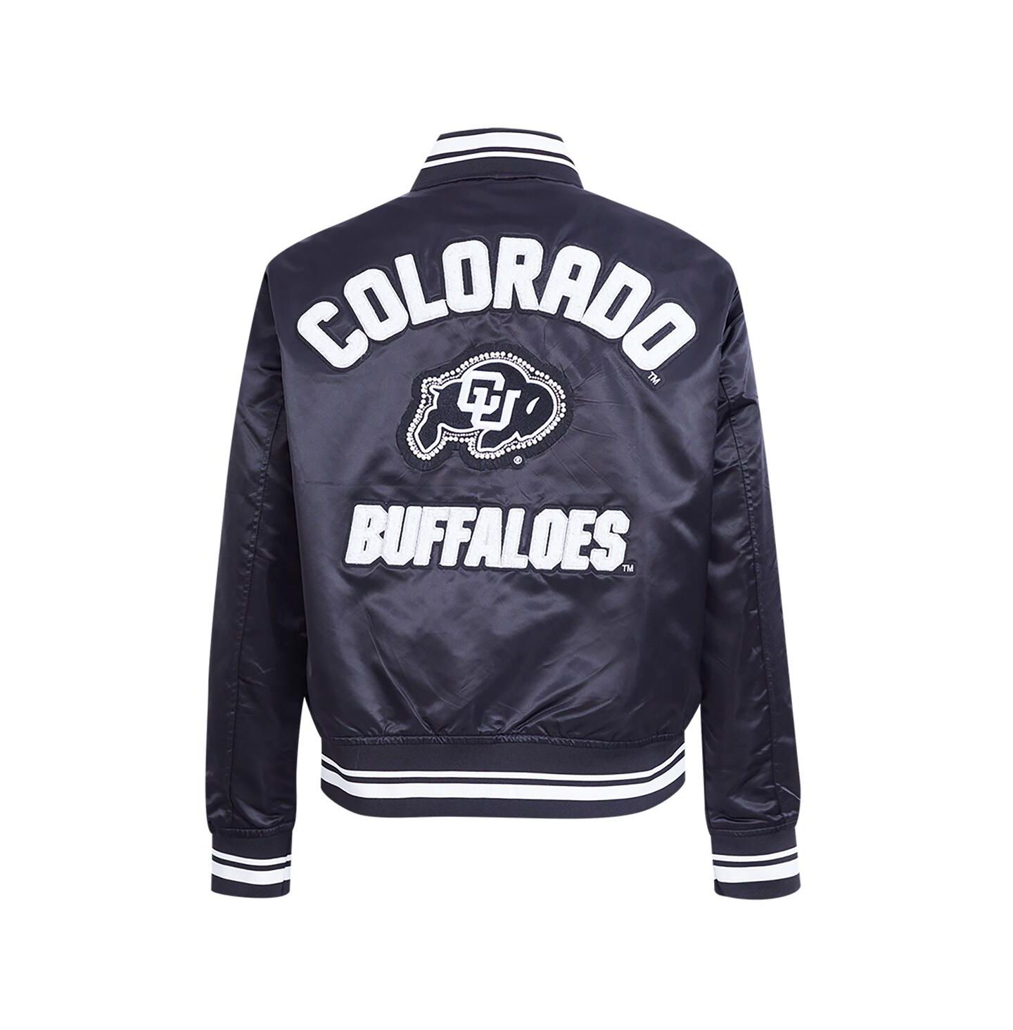 Женская куртка Pro Standard Black Colorado Buffaloes Satin Cultivated Pearl Full-Snap — фото 2