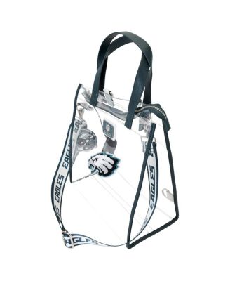 Philadelphia Eagles Clear Convertible Backpack Tote Bag