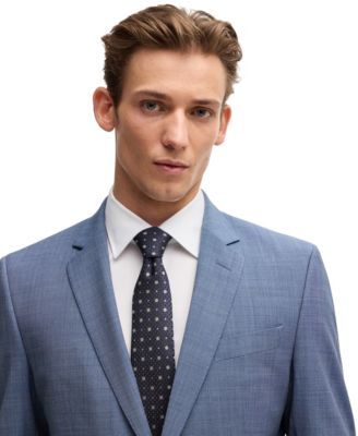 Men's Silk Jacquard Double D Monogram Tie