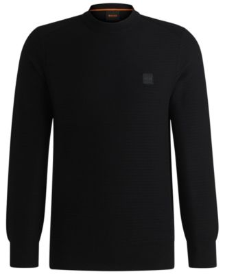 Men's Logo Patch Regular-Fit Sweater
