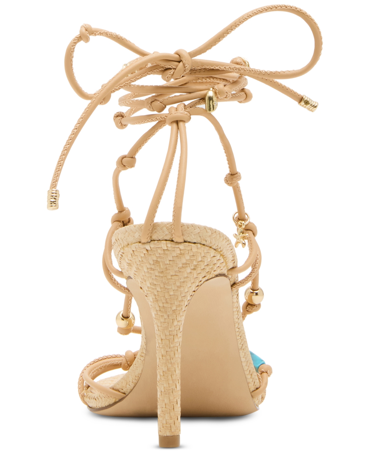 MADDEN GIRL VIENNA STRAPPY LACE-UP STILETTO DRESS SANDALS 