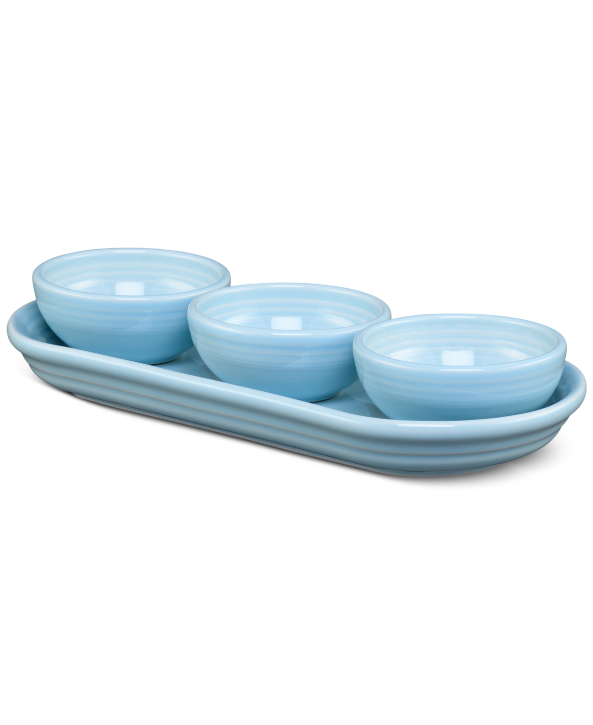 Fiesta Sky 4 Pc. Condiment Set In Sky