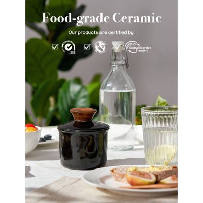 9.75" Large Pasta Bowls, 50 oz Ceramic Salad Plates, Wide Shallow Bowls, Microwave and Dishwasher Safe, Set of 4