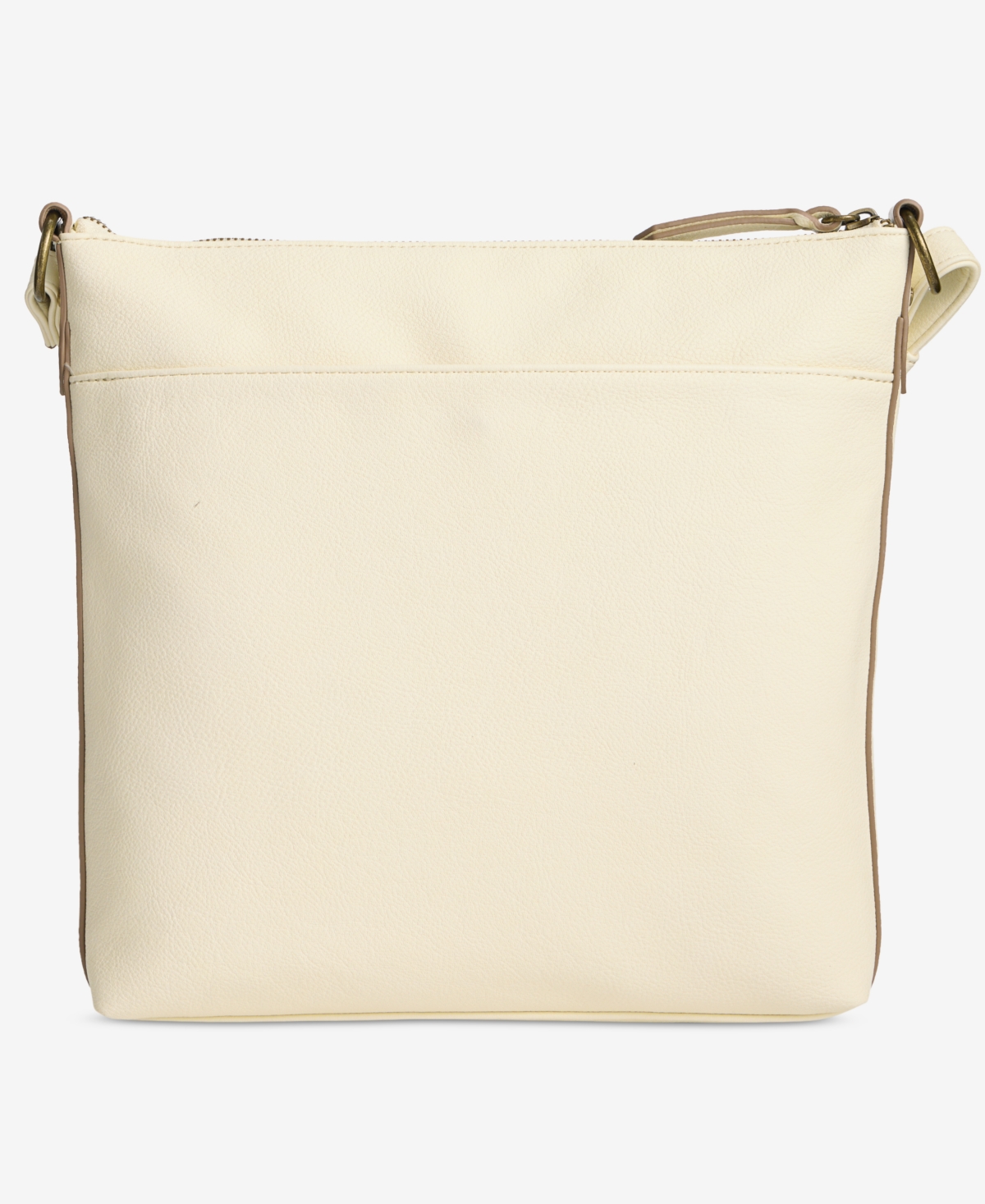 Shop Style & Co Hudsonn Medium Crossbody, Exclusively At Macy's In Alabaster