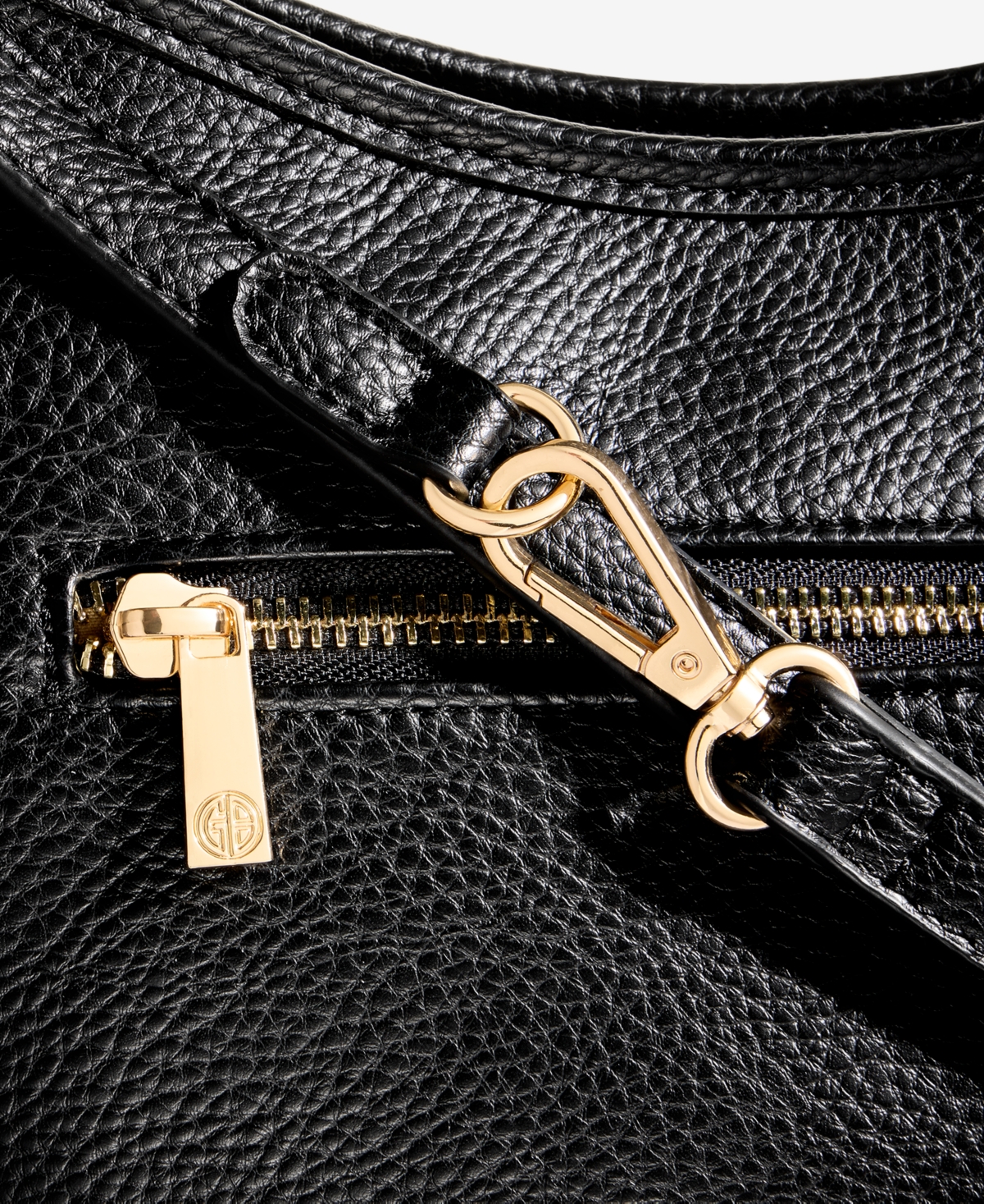 Macy's Pebble Soft Medium Shoulder Bag, Exclusively At  In Black