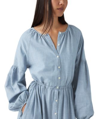 sachin and babi light blue dress Jolene Mini Dress ~ Limoncello Embroidery – Show Me Your Mumu