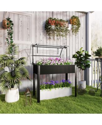 Raised Garden Bed with house Cover,