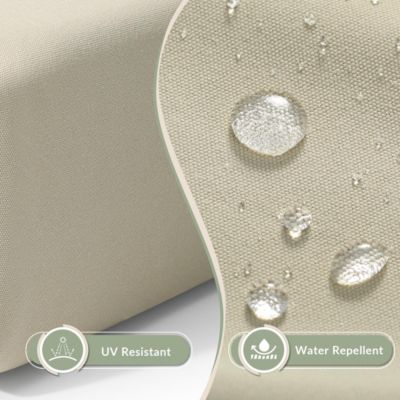 Outdoor Patio HDPE Navy Blue Sectional Sofa with Patio Cushions