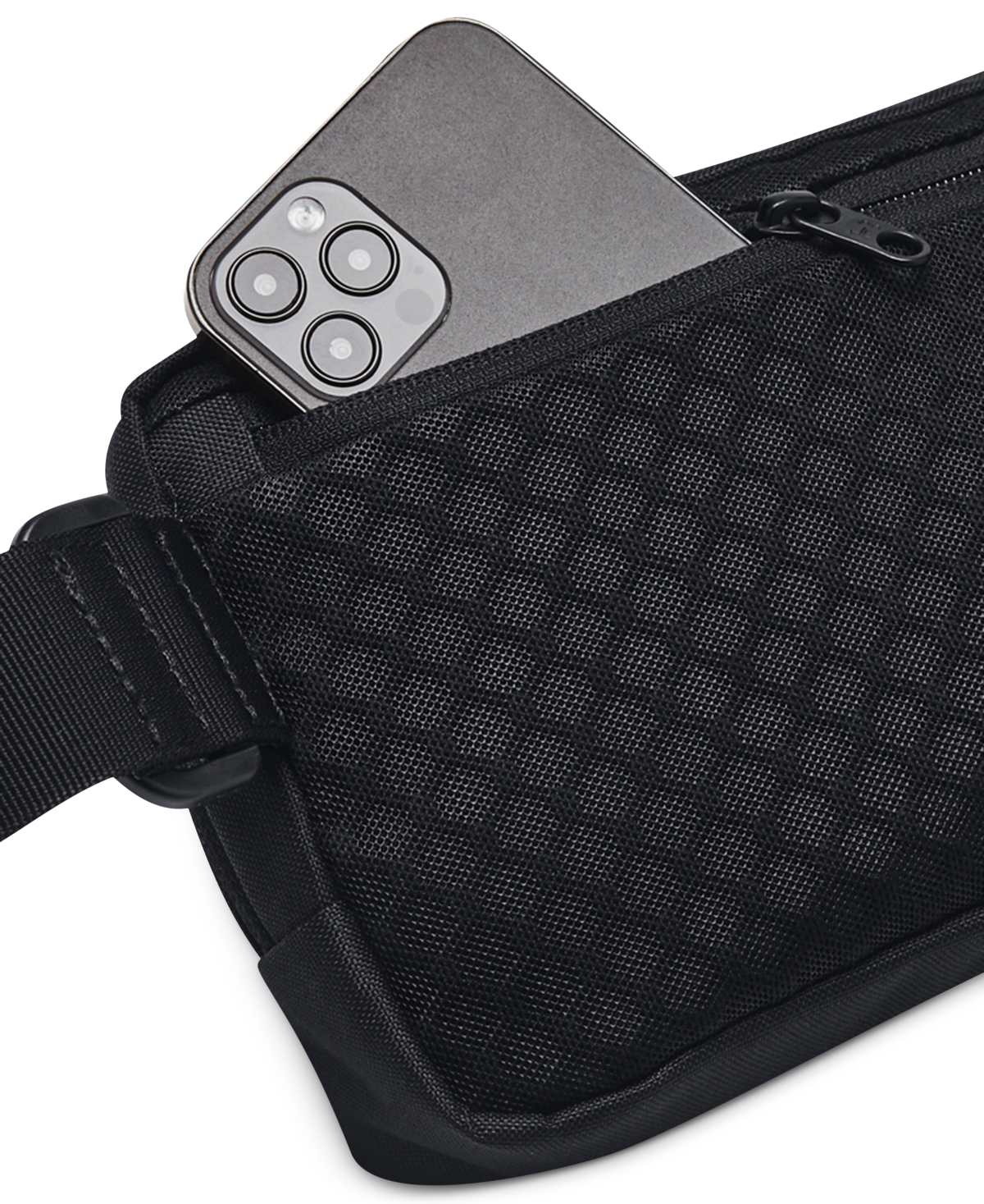 Under Armour Men's Logo Crossbody Bag In Black,black,black