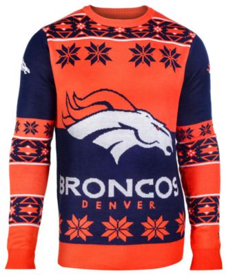 Forever Collectibles Men s Denver Broncos Big Logo Christmas Sweater Macy s