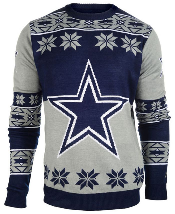 Forever Collectibles Men's Dallas Cowboys Big Logo Christmas Sweater -  Macy's