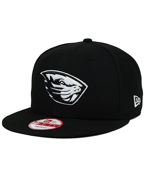 New Era Oregon State Beavers Black White 9fifty Snapback Cap Reviews Sports Fan Shop By Lids Men Macy S