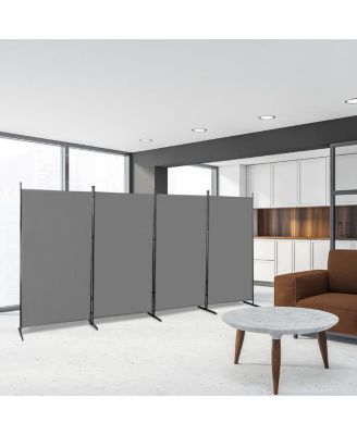 Carbon Steel Frame Foldable Screen for Privacy and Versatile Room Partition