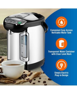 4L Digital Hot Water Dispenser, Instant Boiler & Auto Dispense, Stainless Steel