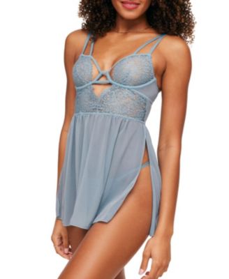 Women's Rae Unlined Babydoll & G-String Set Lingerie