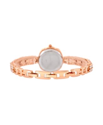 Women's 18K Fine Rosegold Plated Analog Watch