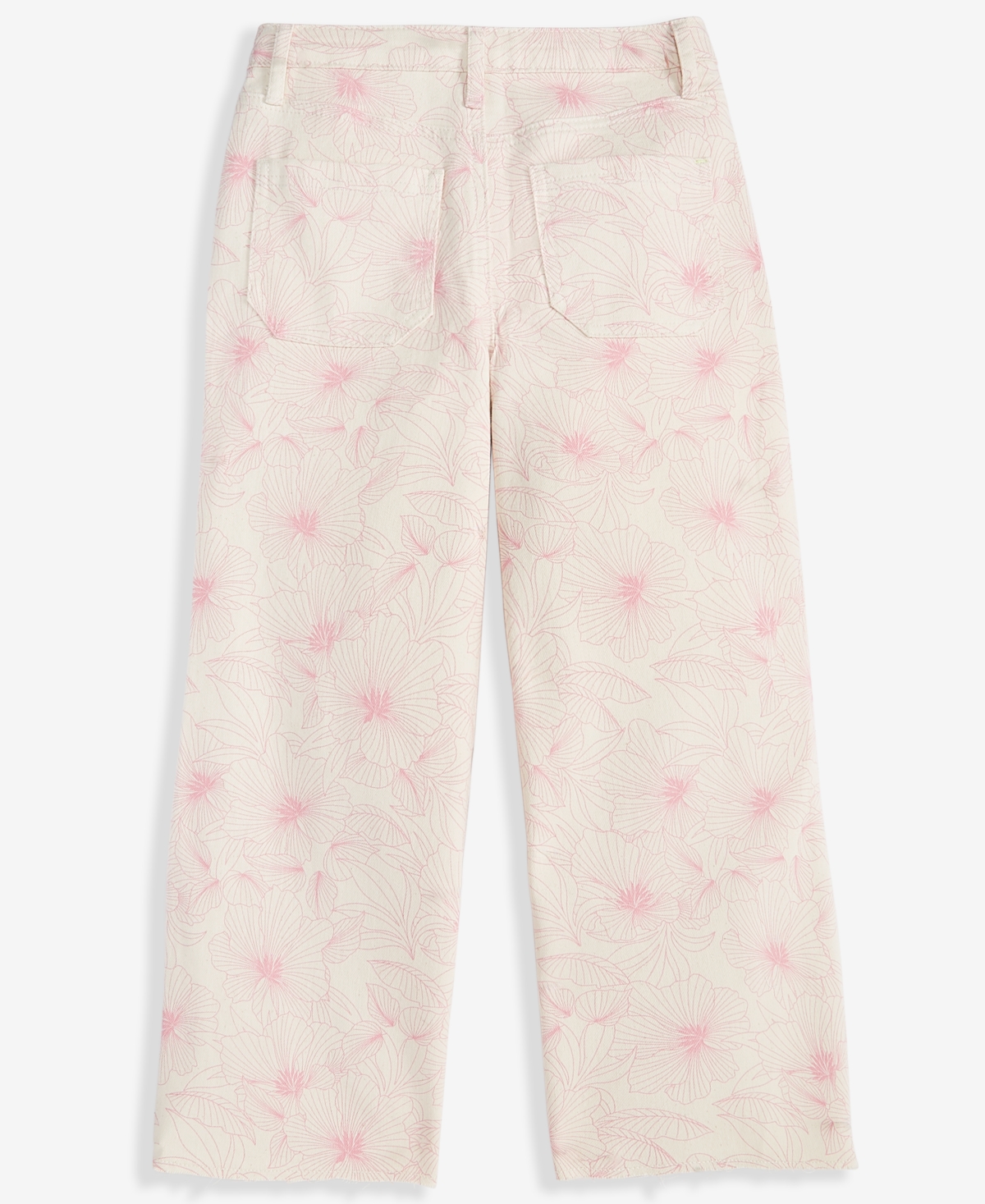 Epic Threads Girls Riveria Cropped Wide Leg Pants, Exclusively At Macy's In Riviera Wa