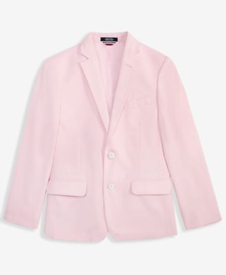 Big Boys Stretch Linen-Look Sport Coat