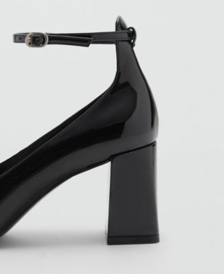 Women's Patent Leather Effect Heeled Shoes