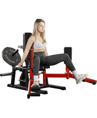 ER KANG Hip Abductor Machine, Abductor Adductor Machine Plate-Loaded ...