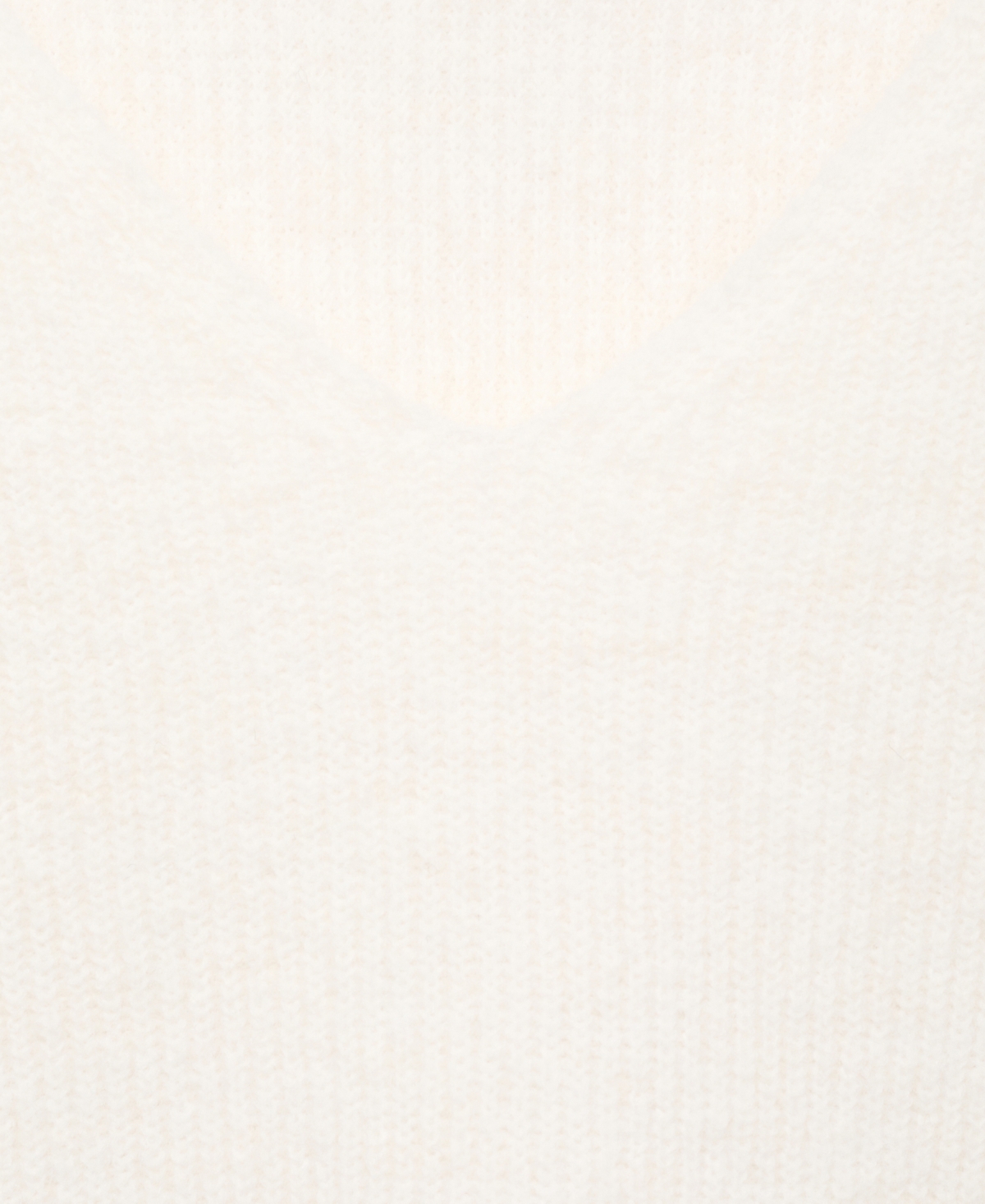 Mango Women's V-neck Knit Sweater In Ecru