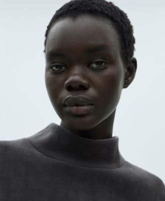 Women's Corduroy Perkins Neck Sweatshirt