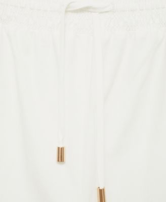 Women's Pockets Detail Culotte Pants