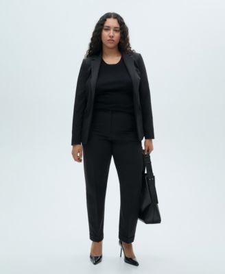 Women's Straight Suit Pants