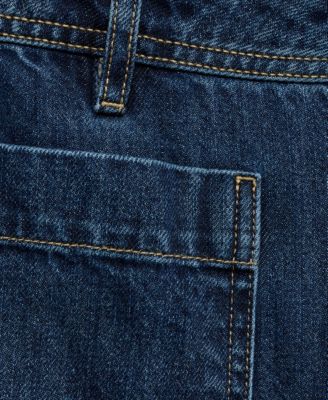 Women's Pockets Detail Wide Leg Jeans