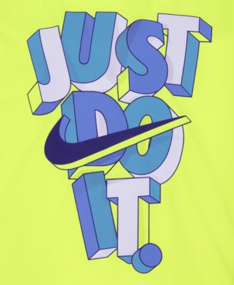 Toddler and Little Boys Dri-FIT Icon Just Do It Crewneck T-Shirt