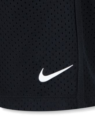 Little Boys Dri-FIT Logo Mesh Pull-On Shorts