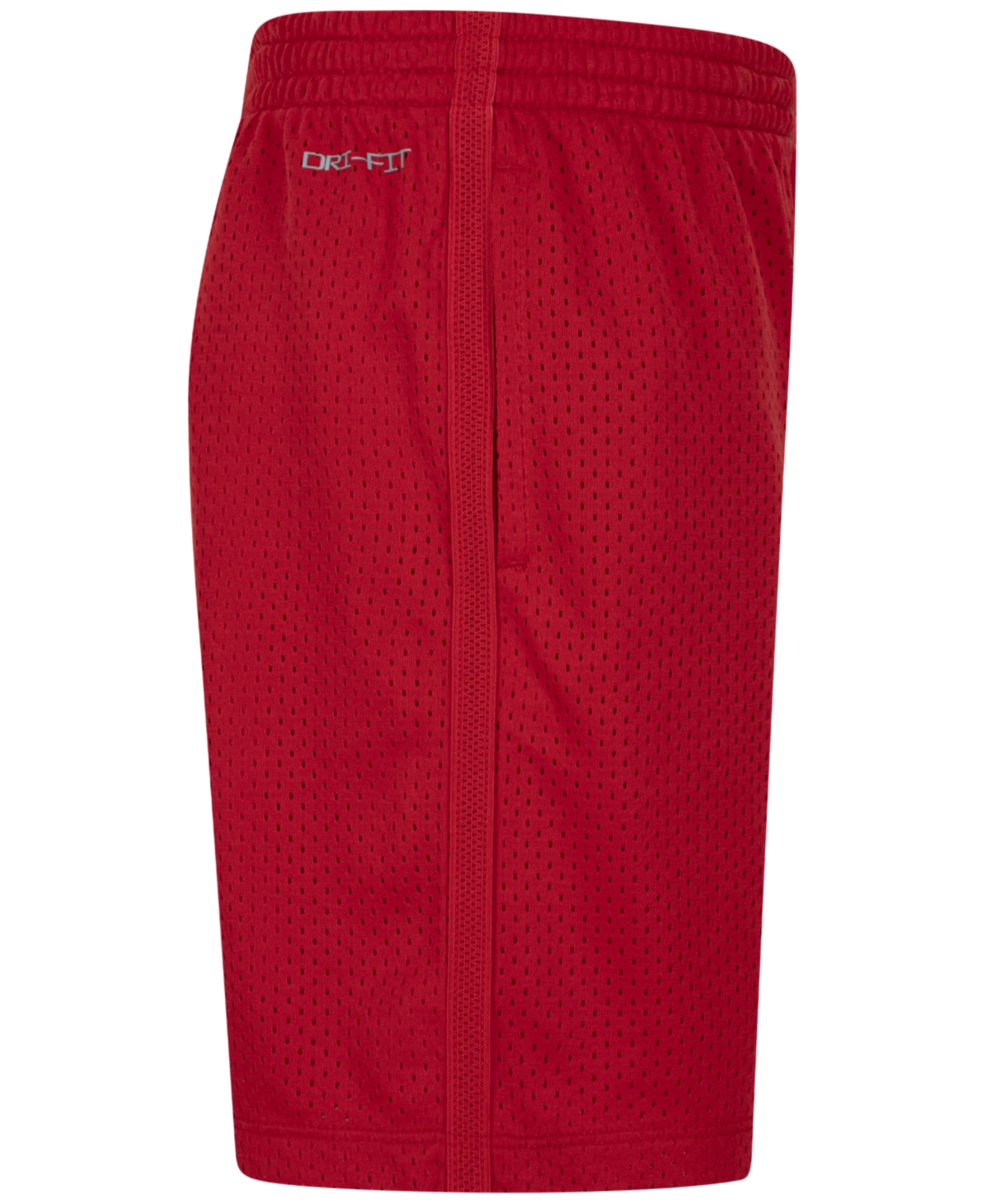 Nike Little Boys Dri-fit Logo Mesh Pull-on Shorts In University Red