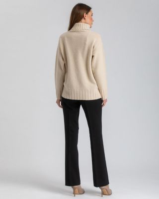 Maternity Adjustable Waistband Straight-Leg Trousers Comfy Leo