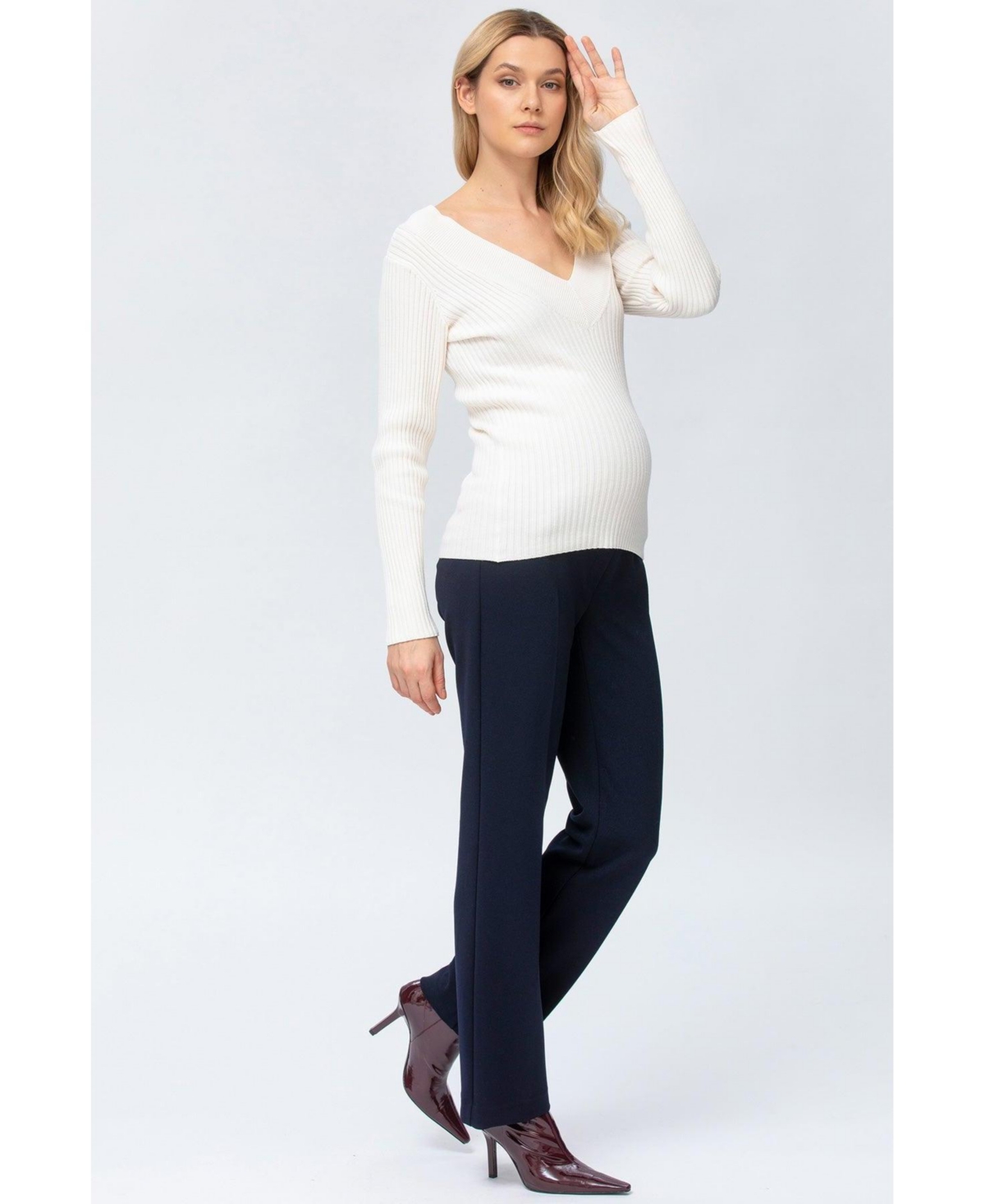 Pietro Brunelli Maternity Trousers Noah In Underwater