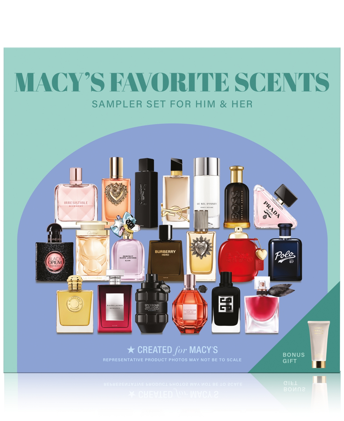 CREATED FOR MACY'S 21-PC. MACY'S FAVORITE SCENTS SAMPLER SET FOR HIM & HER, EXCLUSIVELY AT MACY'S 