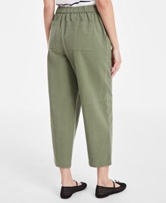 Women's Pull-On Utility Barrel Pants, Exclusively at Macy's