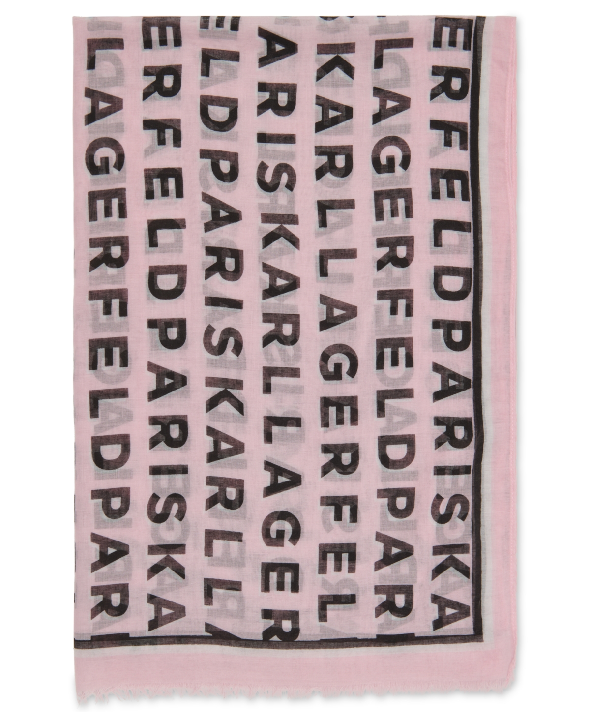 Karl Lagerfeld Oversized Wrap In Parfait Pink