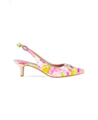 Women's Donna Slingback Bow Dress Pumps