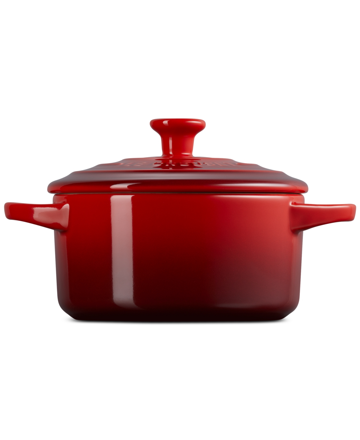 Le Creuset Stoneware Mini Round Cocotte, 24 Oz. In Cerise