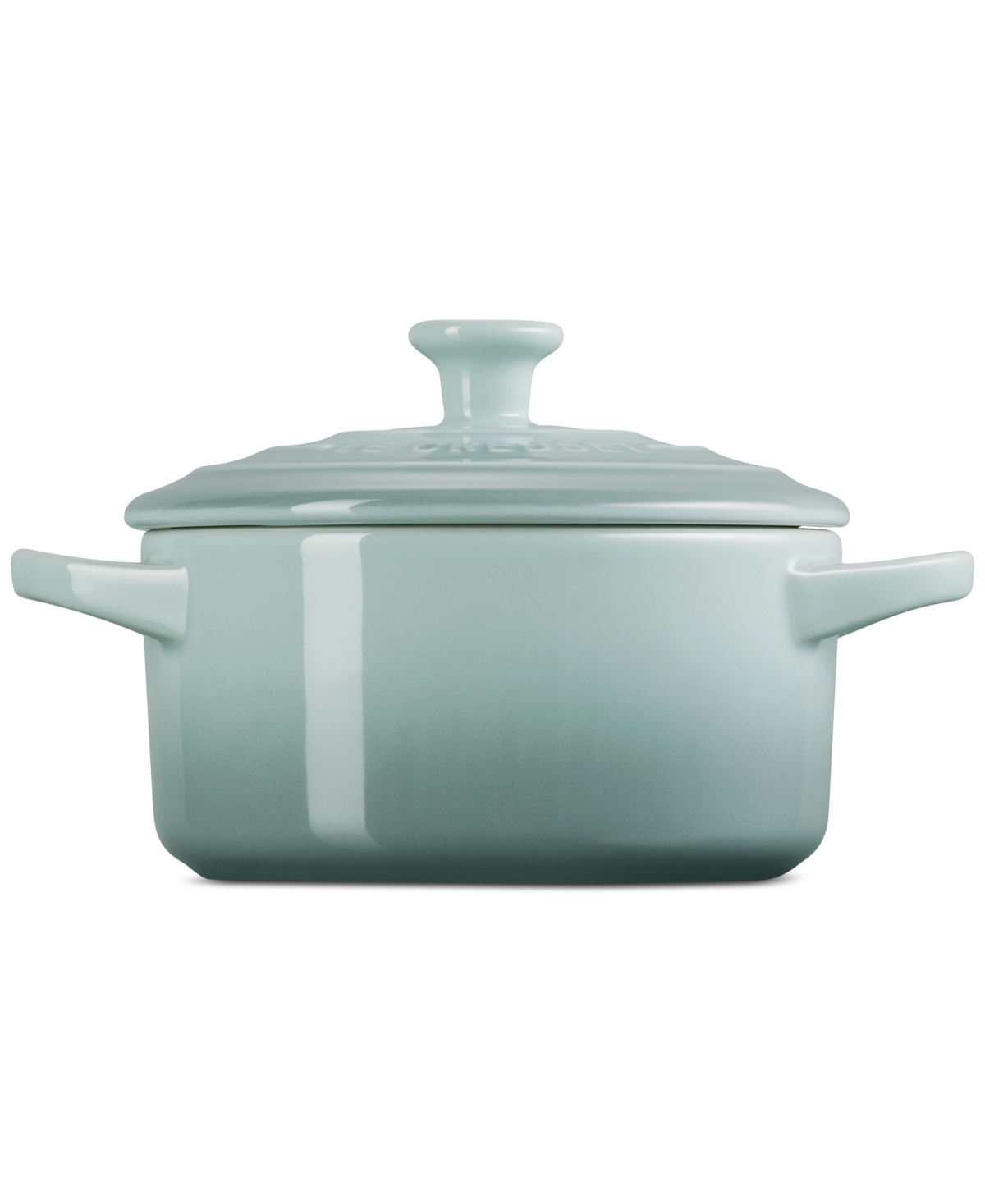 Le Creuset Stoneware Mini Round Cocotte, 24 Oz. In Sea Salt