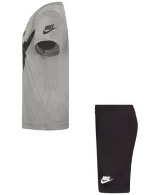 Boys' 4-7 Futura T-Shirt and Shorts, 2-Piece Set