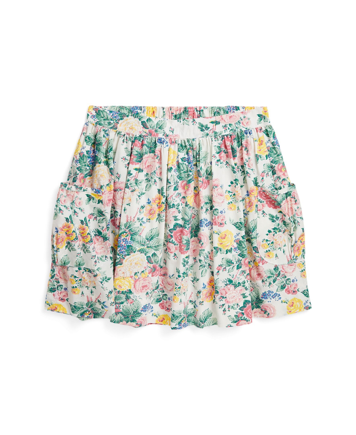 Polo Ralph Lauren Floral Cotton Skirt In Portia Floral
