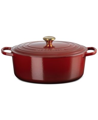 Le Creuset Signature Enameled Cast Iron 8-Qt, Oval Dutch Oven - Rhone, 8 Quart